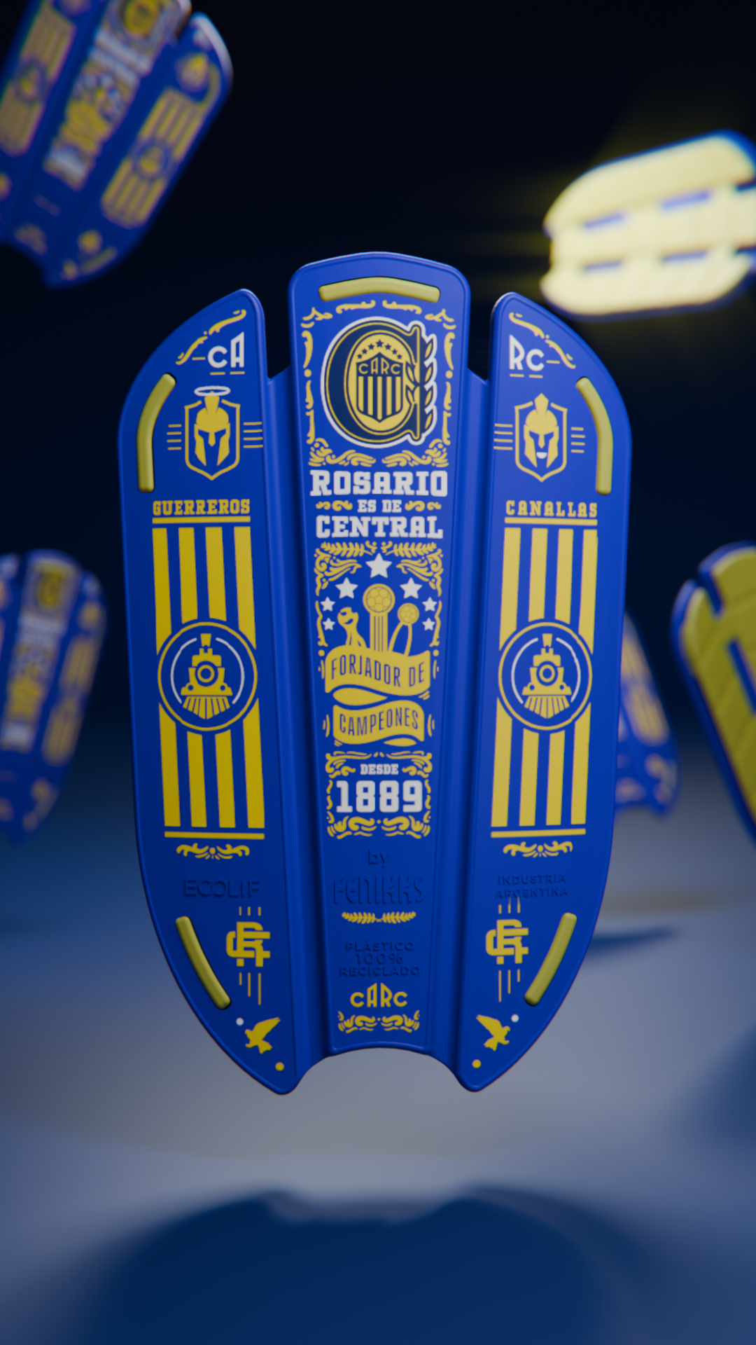 Canilleras Fenikks Superfly Rosario Central