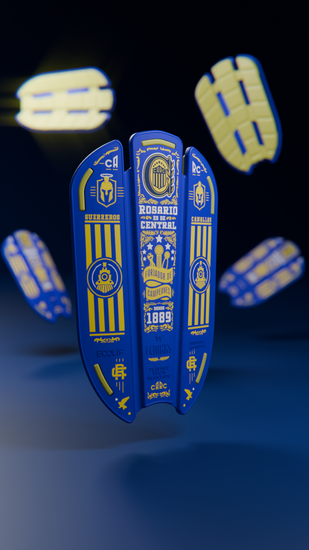 Canilleras Fenikks Superfly Rosario Central