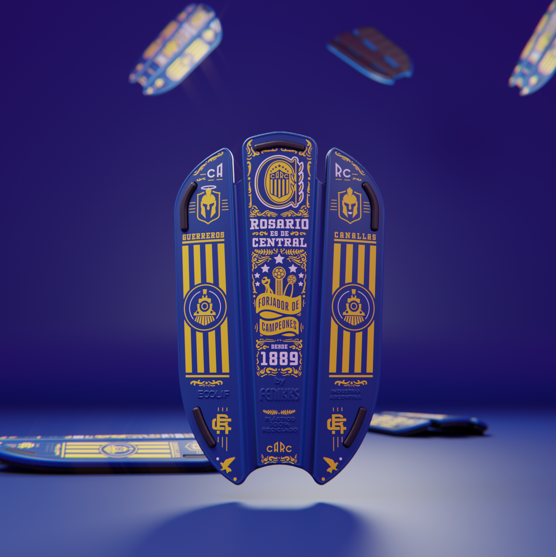 Canilleras Fenikks Superfly Rosario Central